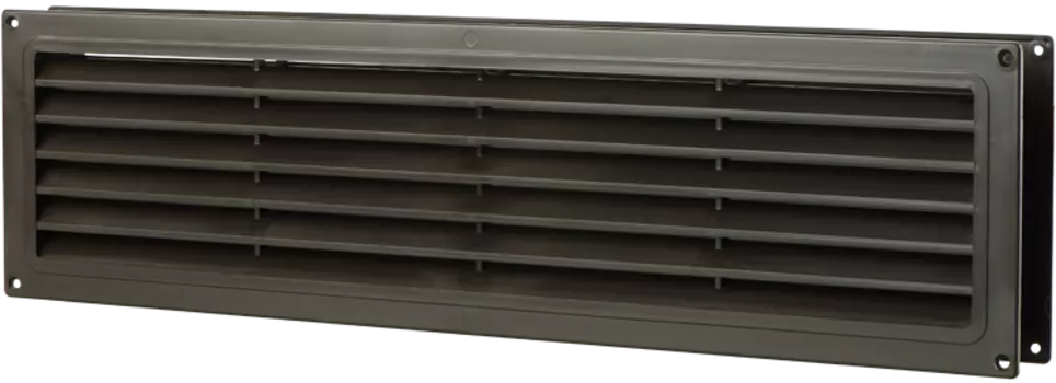 Вентс МВ 450/2 124х462 мм, Решетка вентиляционная приточно-вытяжная (коричневая)