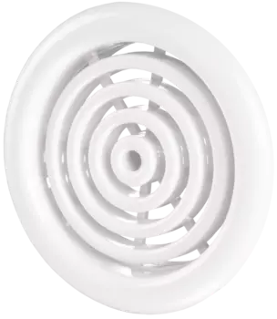 Вентс МВ 51/2 бВ 59 мм, Решетка вентиляционная приточно-вытяжная (белая)