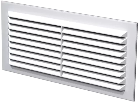 Вентс МВ 80-1 80х170 мм, Решетка вентиляционная приточно-вытяжная с (белая)