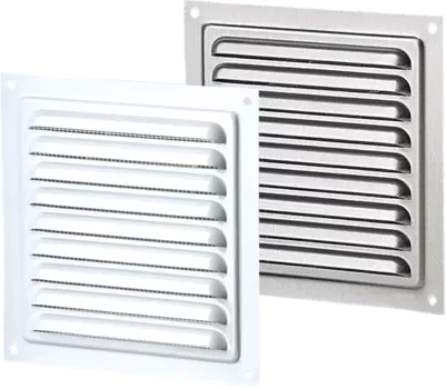 Вентс МВМ 125 125х125 мм, Решетка вентиляционная приточно-вытяжная с (белая)