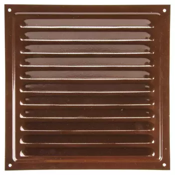 Вентс МВМ 150 150х150 мм, Решетка вентиляционная приточно-вытяжная с (коричневая)