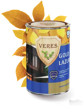 Veres Gold, 0,9 л, Антисептик махагон