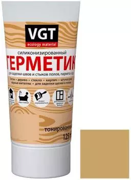 VGT 0,16 л, Герметик силиконизированный (дуб)