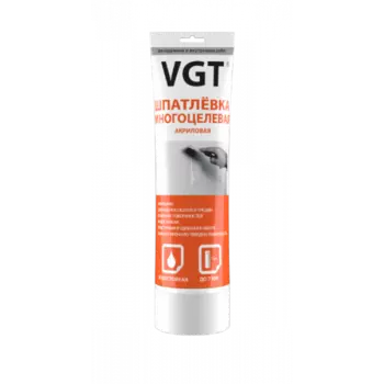 VGT, 0.33 кг, Шпатлевка готовая многоцелевая акриловая