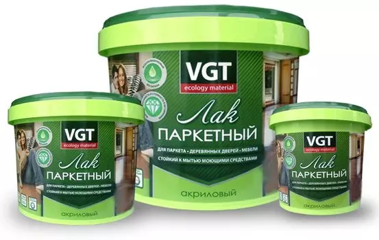 VGT, 0.9 кг, Лак паркетный матовый