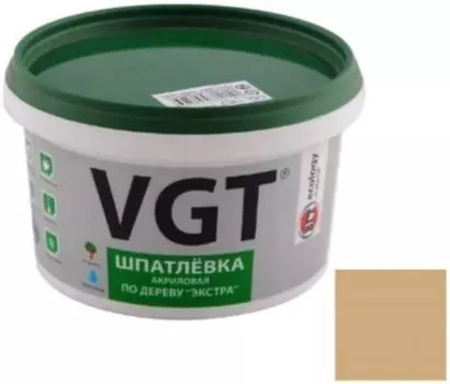 VGT Экстра бук, 1 кг, Шпатлевка акриловая по дереву
