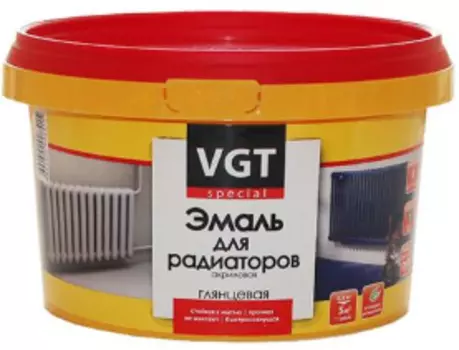 VGT Профи 0.5 кг, Эмаль для радиаторов (супербелая)
