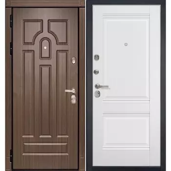 Входная дверь HauseDoors HD1 с панелью 1U аляска profil doors