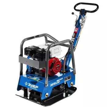 Виброплита электрическая Зубр Профессионал ЗВПБ-25 ГРХ реверсивная