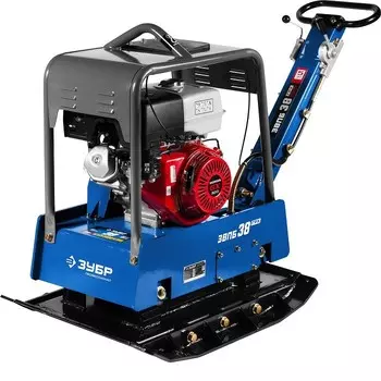 Виброплита электрическая Зубр Профессионал ЗВПБ-38 ГРХ реверсивная