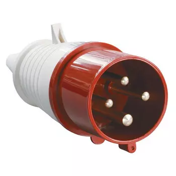 Вилка электрическая IEK ССИ-024 PSR02-032-4 32А 380В 3P+PE