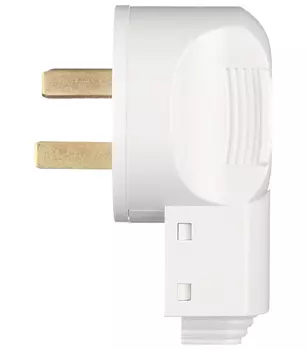 Вилка силовая для подключения электроплит Schneider Electric Blanca угловая с заземлением 2Р+N 1 фаза 32 А 250 В IP20