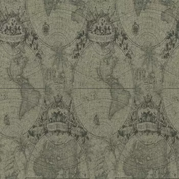 Виниловые обои на флизелиновой основе Rasch Globe 938920