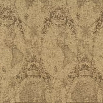 Виниловые обои на флизелиновой основе Rasch Globe 938913