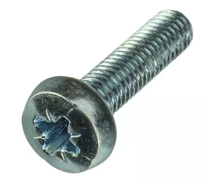 Винт DIN 7985 М6х25 мм с полукруглой головкой и крестообразным шлицем