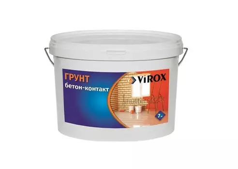 Грунт Virox акриловый бетон-контакт 10 л