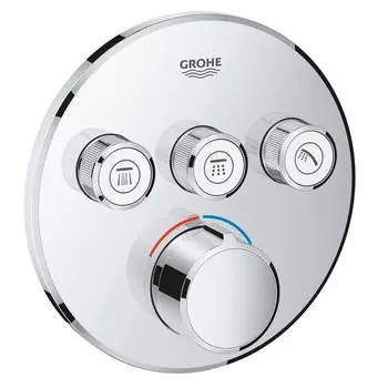 Внешняя часть смесителя для ванны и душа Grohe Grohtherm SmartControl 29146000
