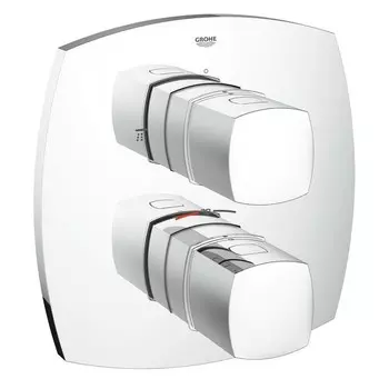 Внешняя часть термостата Grohe Grandera 19948000 с переключателем