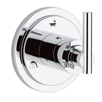 Внешняя часть встраиваемого переключателя Grohe Atrio Jota 19134000 на 3 положения
