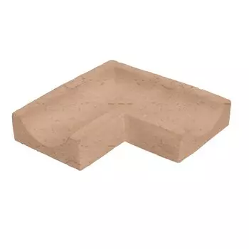 Водоотвод из искусственного камня White Hills Тиволи С955-61 угловой терракотовый