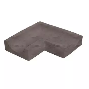 Водоотвод из искусственного камня White Hills Тиволи С957-41 угловой тёмно-коричневый