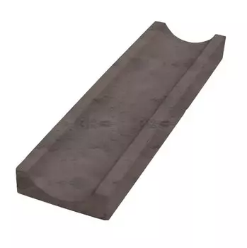 Водоотвод из искусственного камня White Hills Тиволи С957-40 прямой тёмно-коричневый