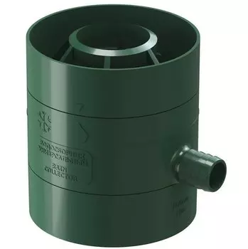Водосборник ПВХ Docke RAL 6005 зеленый D80-110 мм