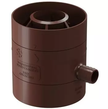 Водосборник ПВХ Docke RAL 8017 каштан D80-110 мм