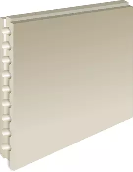 Волма 667х500х80 мм, плита пазогребневая пустотелая