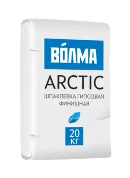 Волма Arctic, 20 кг, Шпатлевка гипсовая финишная