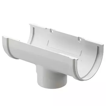 Воронка желоба Docke ПВХ Standard D120/80 мм белая