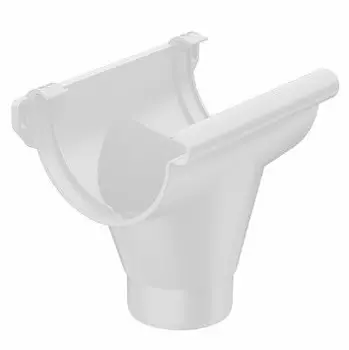 Воронка желоба Galeco ПВХ D152/100 мм RAL 9010 белая