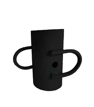 Вороток с петлями для сваи D89 мм