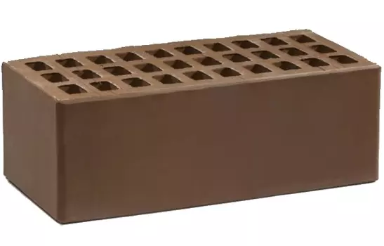 Воротынский М150 250х120х88 мм, Кирпич облицовочный полуторный гладкий (коричневый)