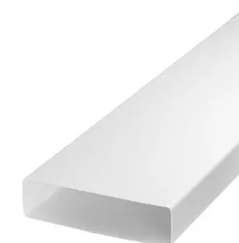 Воздуховод плоский пластиковый, 60х204х1500 мм