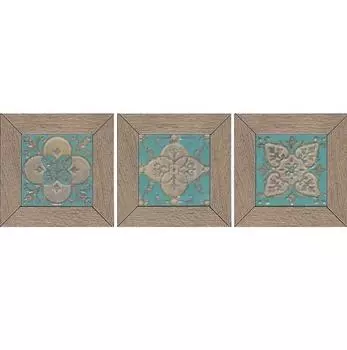 Вставка из керамогранита Kerama Marazzi Меранти ID58 бежевая мозаичная 130х130 мм