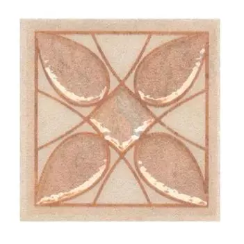 Вставка керамическая Kerama Marazzi Галдиери бежевая 72х72 мм