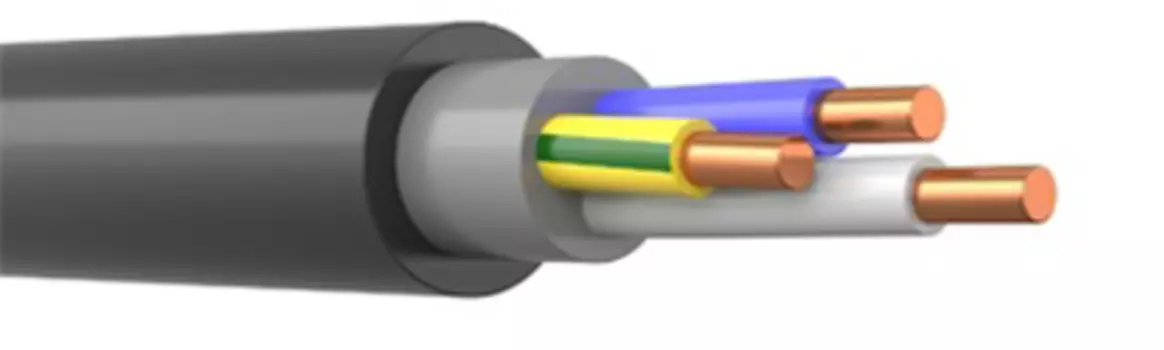 ВВГнг(А)-LS 3х6 мм2, Кабель силовой медный