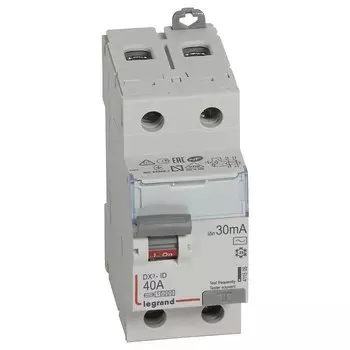 Выключатель дифференциального тока LeGrand Dх3 411505 2P AC 40А 30мА
