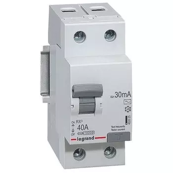 Выключатель дифференциального тока LeGrand Rх3 402025 2P AC 40А 30мА
