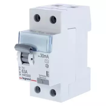 Выключатель дифференциального тока LeGrand Tх3 403002 2P AC 63А 30мА