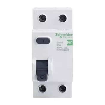 Выключатель дифференциального тока Schneider Electric EASY 9 2П AC 25А 30мА