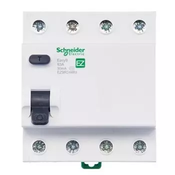 Выключатель дифференциального тока Schneider Electric EASY 9 4П AC 63А 30мА