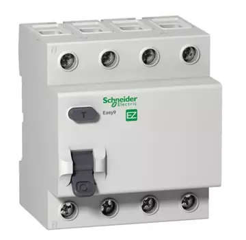 Выключатель дифференциальный Easy 9 4П 63А 30мА