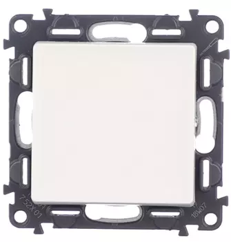 Выключатель LeGrand Valena LIFE 752401 белый одноклавишный скрытая установка