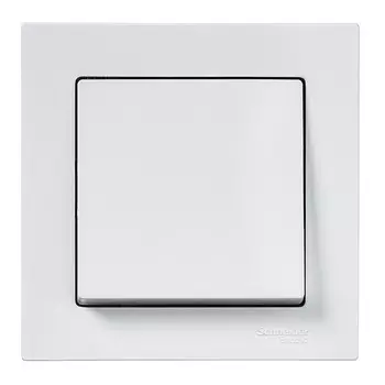 Выключатель накладной Schneider Electric AtlasDesign ATN000112 одноклавишный белый