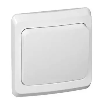 Выключатель накладной Schneider Electric Этюд BC10-001B одноклавишный белый
