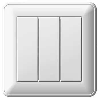 Выключатель накладной Schneider Electric W59 VS0516-351-18 трехклавишный белый