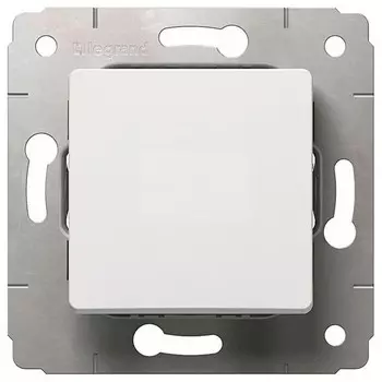 Выключатель встраиваемый LeGrand Cariva 773656 одноклавишный белый