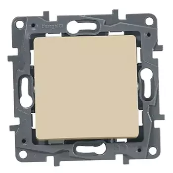 Выключатель встраиваемый LeGrand Etika 672301 одноклавишный слоновая кость